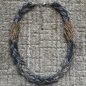Beaded/braided necklace